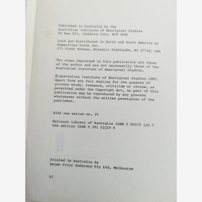 Nunggubuyu Myths And Ethnographic Texts by Jeffrey Heath, Aboriginal Language — photo 6