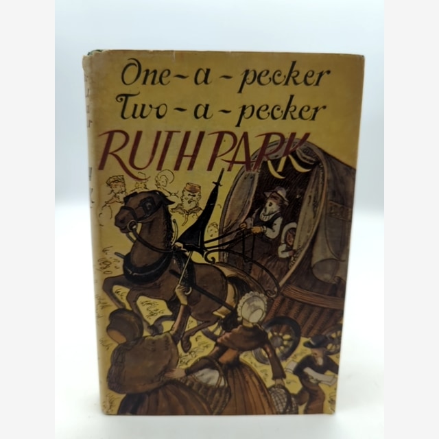 One-a-Pecker, Two-a-Pecker by Ruth Park (Hardcover, 1959) Vintage Fiction by Ruth Park book cover
