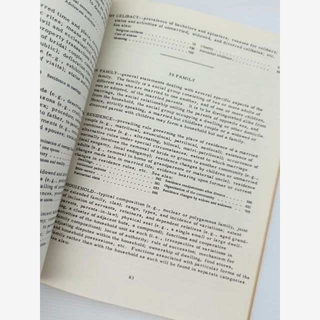 Outline Of Cultural Materials by George P. Murdock (Softcover, Wraps, 1971) by George P. Murdock — photo 3