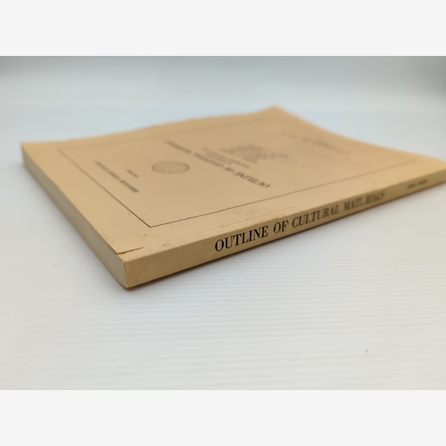 Outline Of Cultural Materials by George P. Murdock (Softcover, Wraps, 1971) by George P. Murdock — photo 6