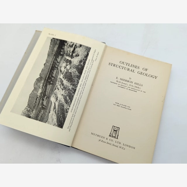 Outlines Of Structural Geology by E Sherbon Hills (Hardcover, 1959) by E Sherbon Hills — photo 5