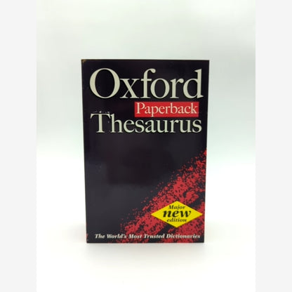 Oxford Paperback Thesaurus, 2nd Edition by Oxford University Press, Reference by Oxford University Press book cover