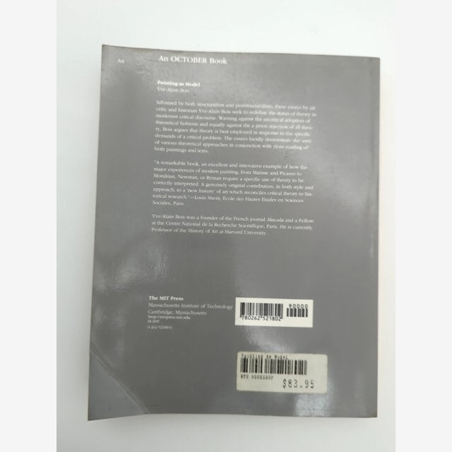 Painting As Model by Yve-Alain Bois (Paperback, 1993) Art Theory by Yve-Alain Bois — photo 6