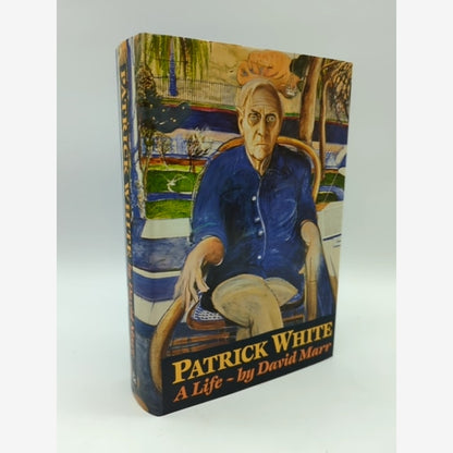 Patrick White. A Life. by David Marr (Hardcover, 1991) Nobel Prize Winner Author by Leslie Kenton book cover