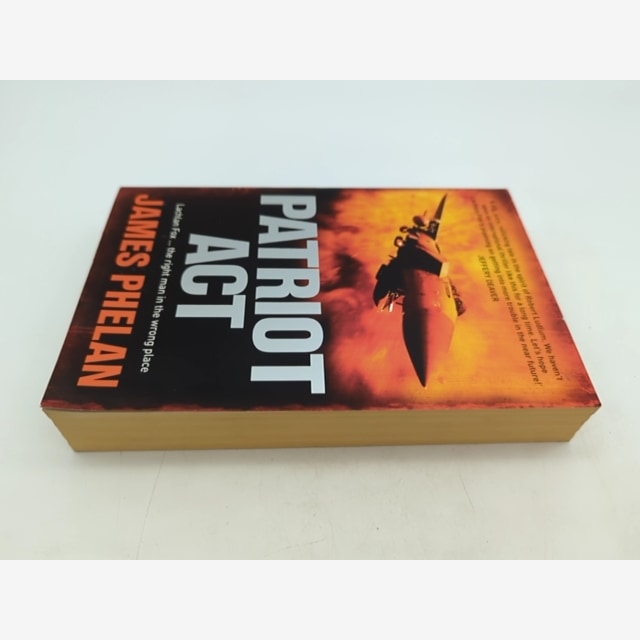 Patriot Act by James Phelan (Trade Paperback, 2007) Australian Navy Novel by James Phelan — photo 2