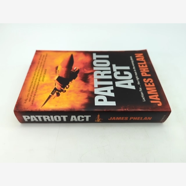 Patriot Act by James Phelan (Trade Paperback, 2007) Australian Navy Novel by James Phelan — photo 6