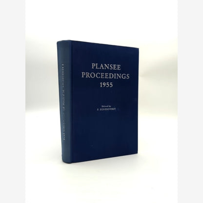 Plansee Proceedings 1955 by F Benesovsky (Hardcover, 1956) by F Benesovsky book cover