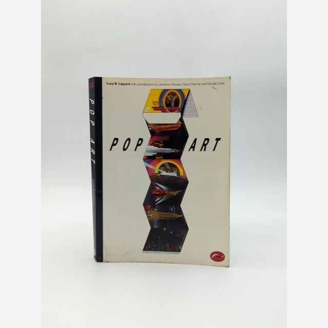 Pop Art (World Of Art) by Lucy Lippard (Paperback, 1985) Art History by Lucy Lippard book cover