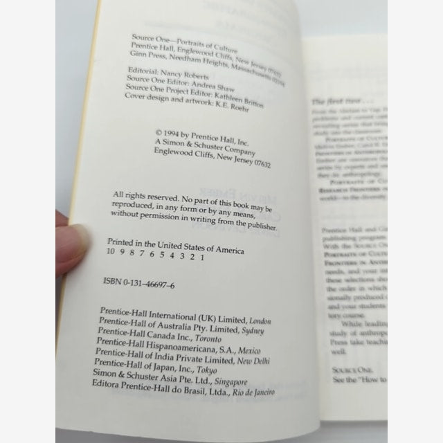 Portraits Of Culture Ethnographic Originals by Carol R. Ember Melvin Ember by Carol R. Ember, Melvin Ember — photo 3
