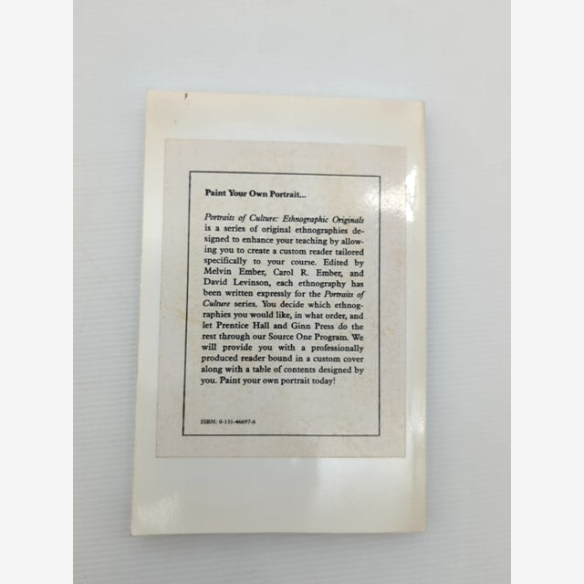 Portraits Of Culture Ethnographic Originals by Carol R. Ember Melvin Ember by Carol R. Ember, Melvin Ember — photo 4