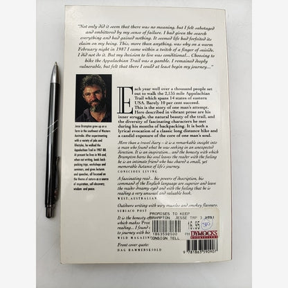 Promises To Keep: An Australian On The Appalachian Trail, Jesse Brampton SIGNED by Jesse Brampton — photo 6
