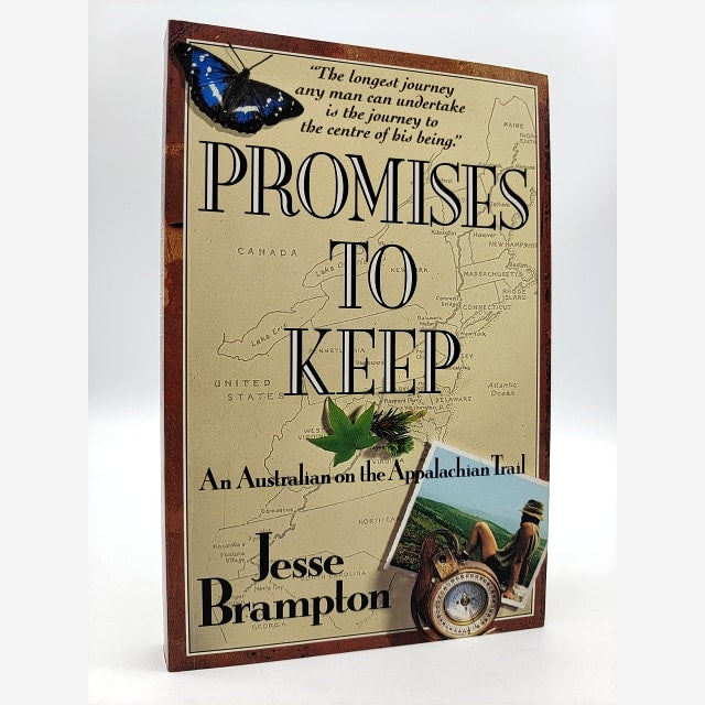 Promises To Keep: An Australian On The Appalachian Trail, Jesse Brampton SIGNED by Jesse Brampton book cover