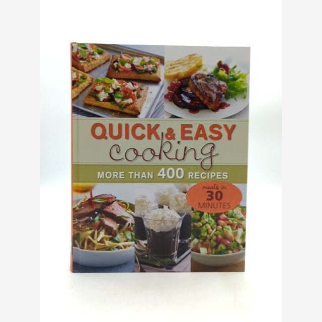 Quick And Easy Cooking More Than 400 Recipes, All In Under 30 Minutes Cookbook by Readers Digest book cover