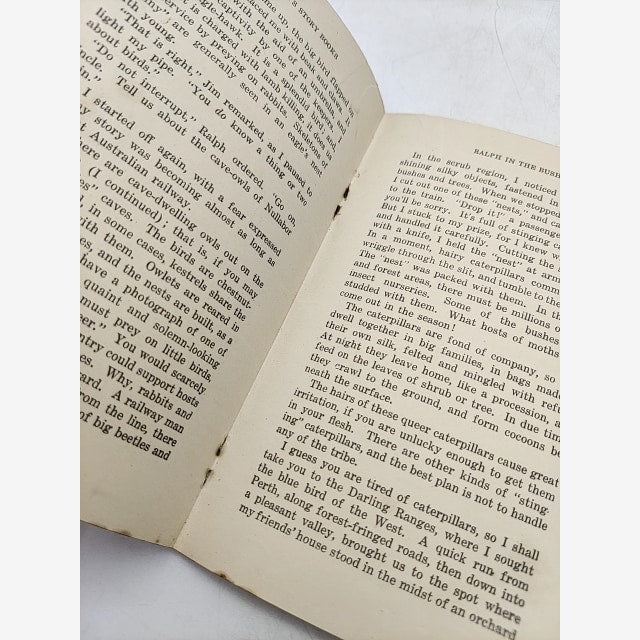 Ralph in the Bush by Charles Barrett (Softcover, 1921) Vintage Children's Book by Charles Barrett — photo 4