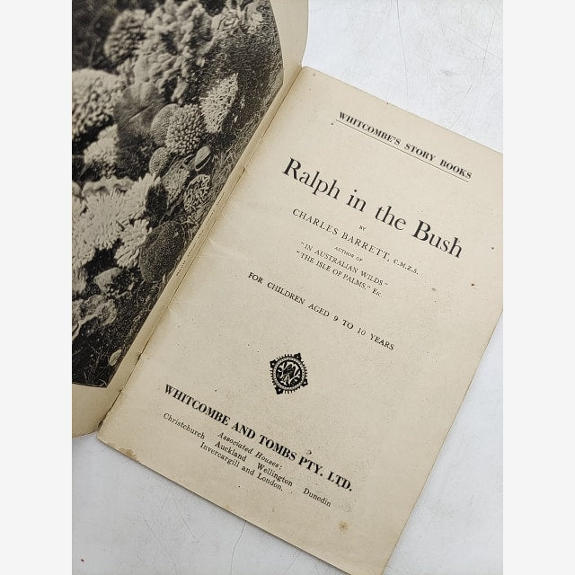 Ralph in the Bush by Charles Barrett (Softcover, 1921) Vintage Children's Book by Charles Barrett — photo 5