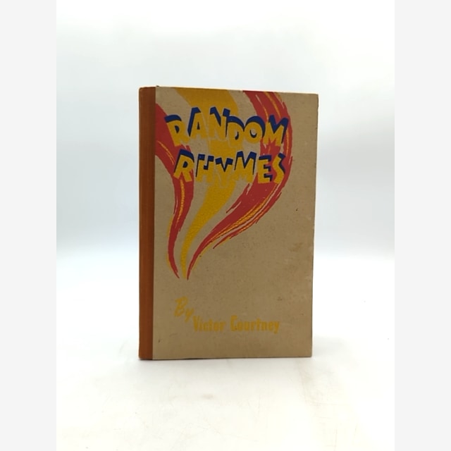 Random Rhymes by Victor Courtney (Hardcover, 1941) by Victor Courtney book cover