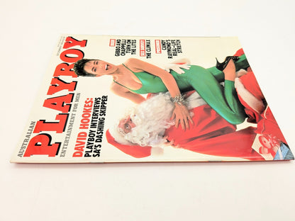 Rare Australian Playboy Magazine December 1983 Issue Vintage  Lynn Eason & Santa — photo 2