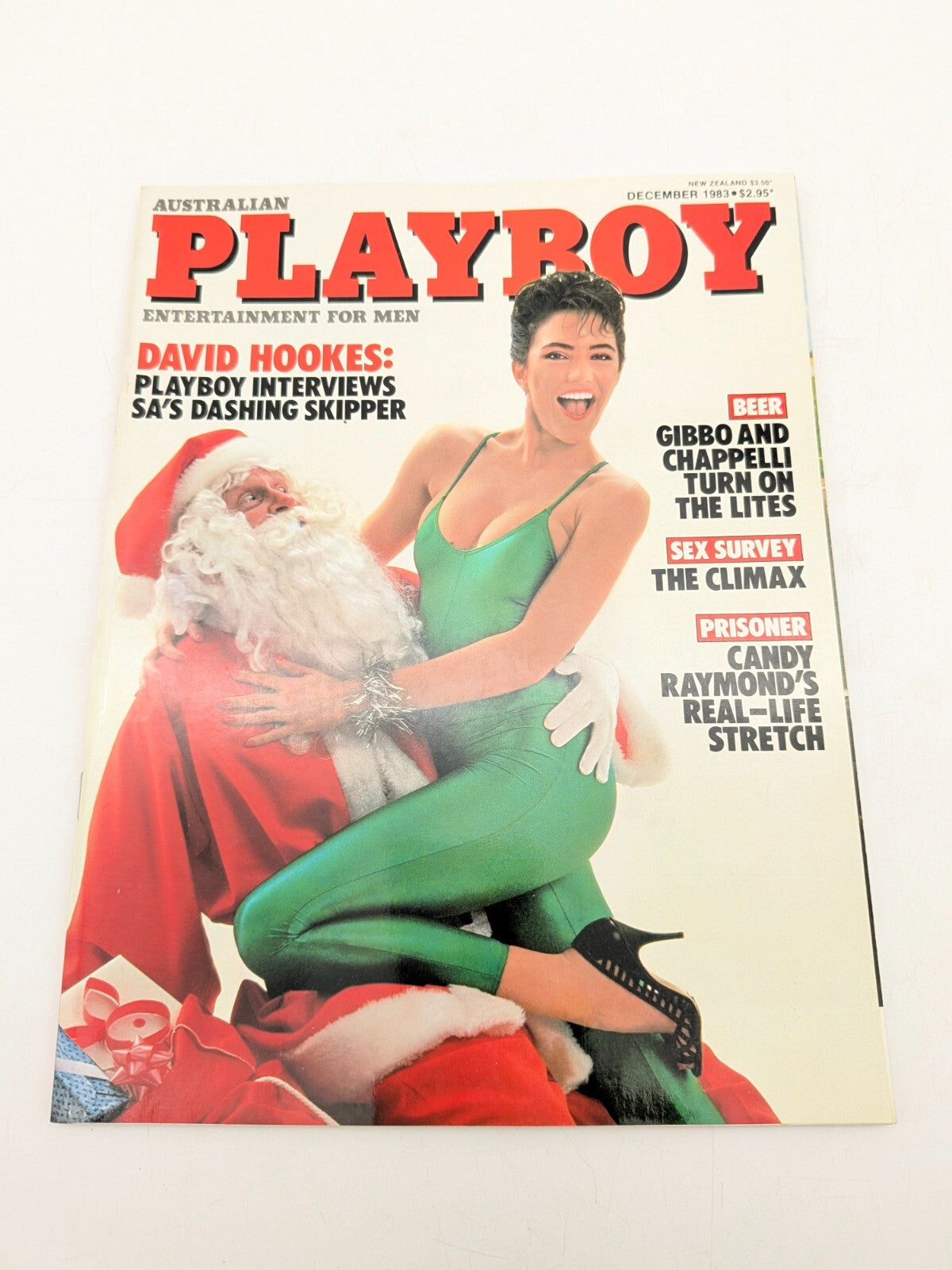 Rare Australian Playboy Magazine December 1983 Issue Vintage  Lynn Eason & Santa book cover