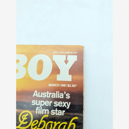 Rare Australian Playboy Magazine March 1981 Issue, Vintage Deborah Gray (Nude) — photo 4