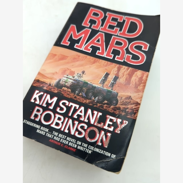 Red Mars by Kim Stanley Robinson (Paperback, 1999) Science Fiction Trillogy by Kim Stanley Robinson — photo 4