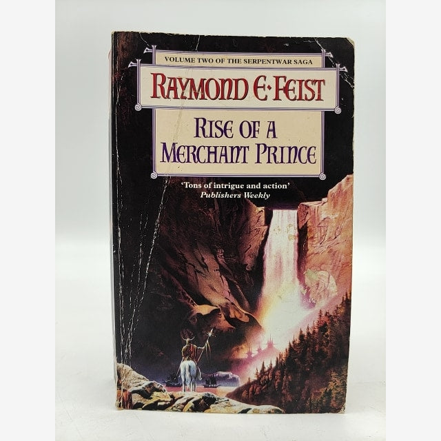 Rise Of Merchant Prince, Raymond E Feist & Clive Barker (Paperback 2014) Fantasy by Raymond E Feist book cover