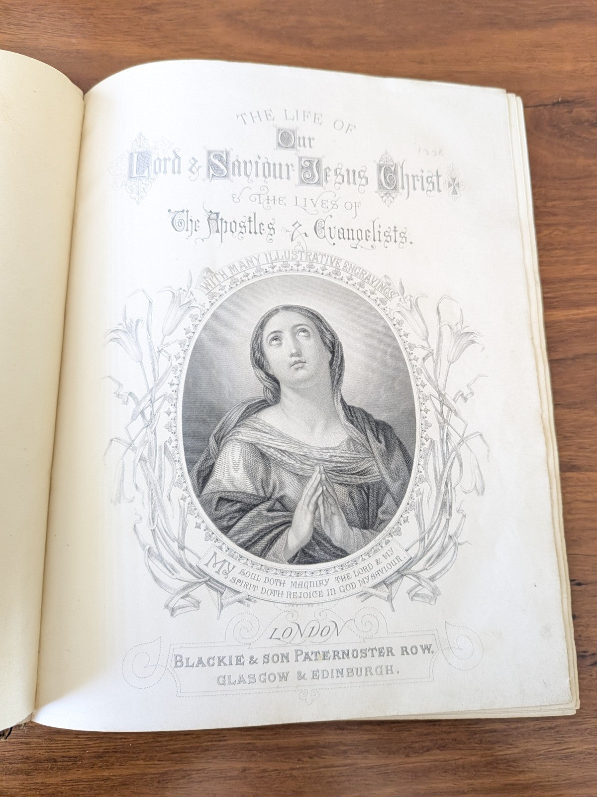 The Life of Jesus Christ, Leather Bound, Library Binding 1871, Rare Christianity by Rev. John Fleetwood