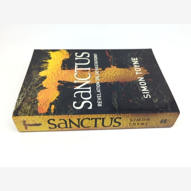 Sanctus by Simon Toyne (Paperback, 2011) 1st Edition, Thriller by Simon Toyne — photo 2