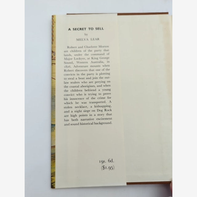 Secret To Sell by Melva Lear (Hardcover, 1965) by Melva Lear — photo 2
