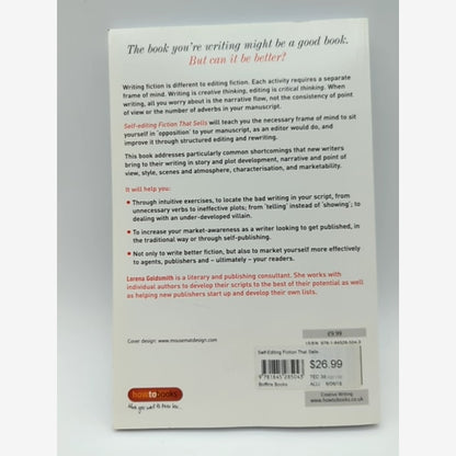 Self-Editing Fiction That Sells by Lorena Goldsmith (Paperback) Writing by Lorena Goldsmith — photo 5