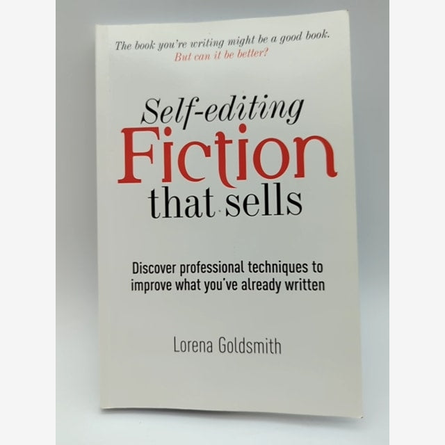 Self-Editing Fiction That Sells by Lorena Goldsmith (Paperback) Writing by Lorena Goldsmith book cover