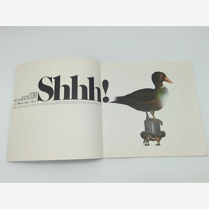 Shhh! by Patrick Couratin (Paperback, 1974) Nonsense verse & Illustrations by Patrick Couratin — photo 3