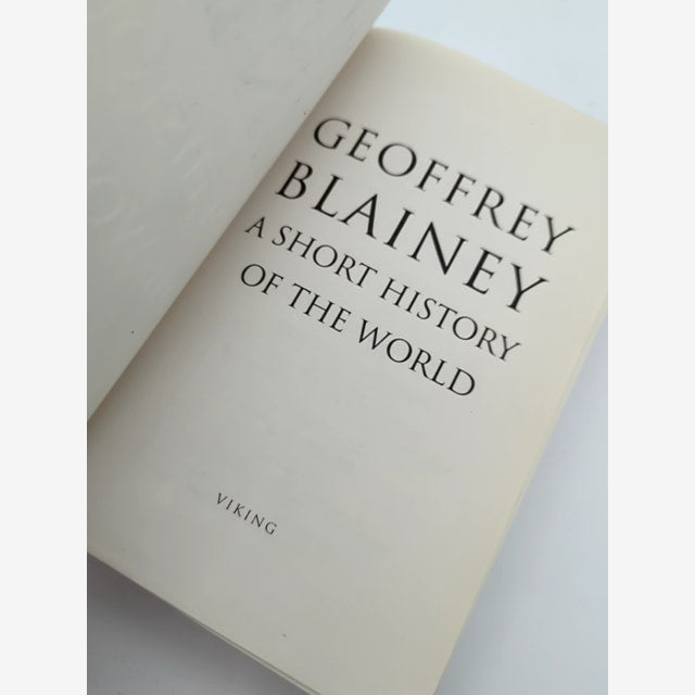 Short History Of The World by Blainey Geoffrey (Paperback, 2001) World History by Blainey Geoffrey — photo 2