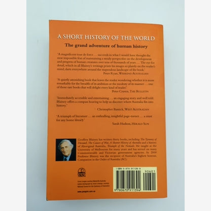 Short History Of The World by Blainey Geoffrey (Paperback, 2001) World History by Blainey Geoffrey — photo 6