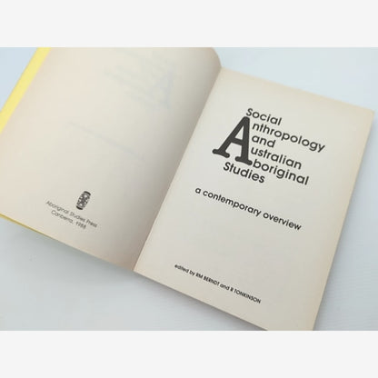 Social Anthropology And Australian Aboriginal Studies Contemporary Overview, Ro by "Robert Tonkinson Ronald Murray Berndt" — photo 3