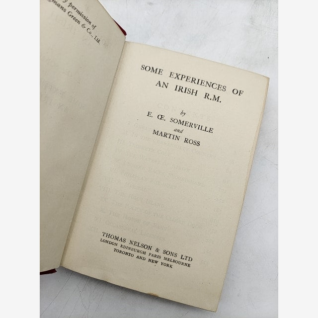 Some Experiences of an Irish R M by Edith None Somerville (Cloth, 2017) by Edith None Somerville — photo 3