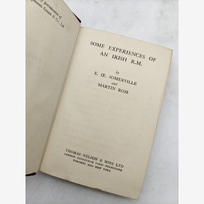 Some Experiences of an Irish R M by Edith None Somerville (Cloth, 2017) by Edith None Somerville — photo 3