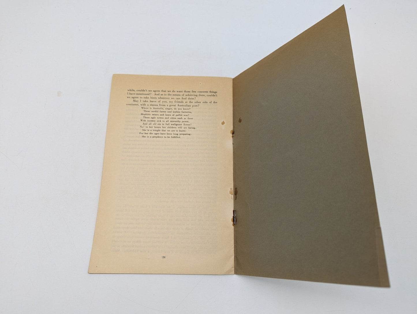 Some Fallacies by Walter Murdoch (Brochure/Pamphlet, 1935) 1st Edition by Walter Murdoch — photo 6
