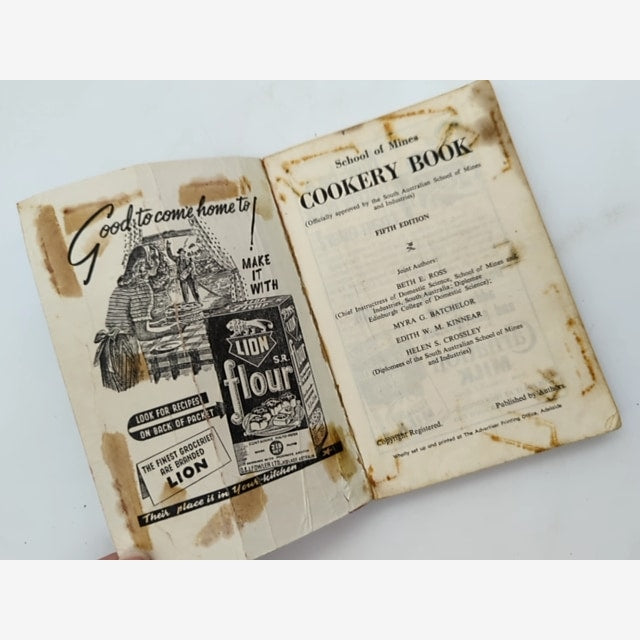 South Australian School Of Mines Cookery Book by Beth E Ross et al — photo 4