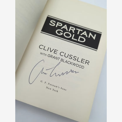 Spartan Gold by Clive Cussler & Grant Blackwood Signed by Clive Cussler, Grant Blackwood — photo 2