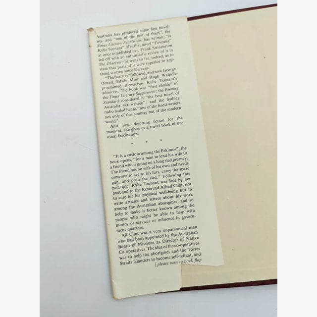 Speak You So Gently by Kylie Tennant (Hardcover, 1959) History by Kylie Tennant — photo 2