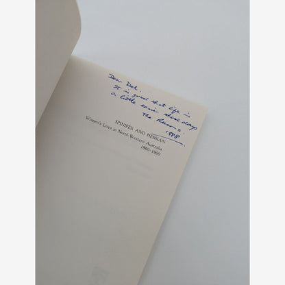 Spinifex And Hessian: Women's Lives In North-western Australia, 1860-1900, Susan by Susan Hunt — photo 8