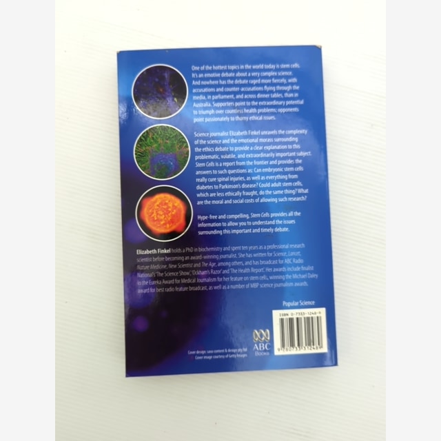 Stem Cells Controversy At The Frontiers Of Science by Elizabeth Finkel, Biology by Elizabeth Finkel — photo 5