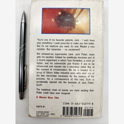 Steven Spielberg Presents Innerspace by Nathan Elliott, Vintage Paperback Sci-Fi by Steven Spielberg, Nathan Elliott — photo 3