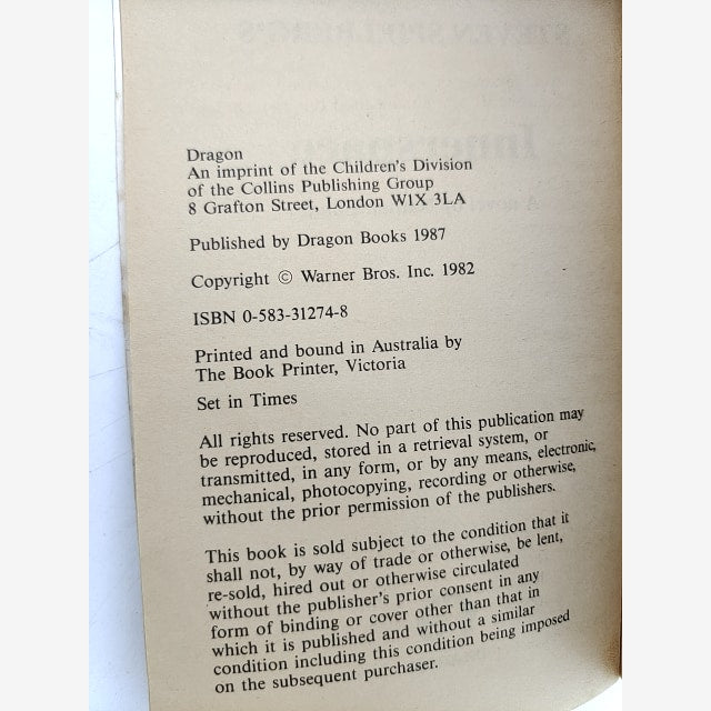 Steven Spielberg Presents Innerspace by Nathan Elliott, Vintage Paperback Sci-Fi by Steven Spielberg, Nathan Elliott — photo 6