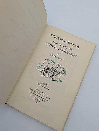 Strange Seeker by Keith Willey (Hardcover, 1966) 1st Edition by Keith Willey — photo 5