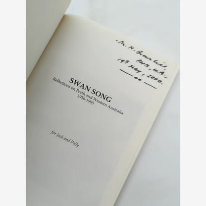 Swan Song Reflections by George Seddon (Paperback, 1996) 1st Edition by George Seddon — photo 2