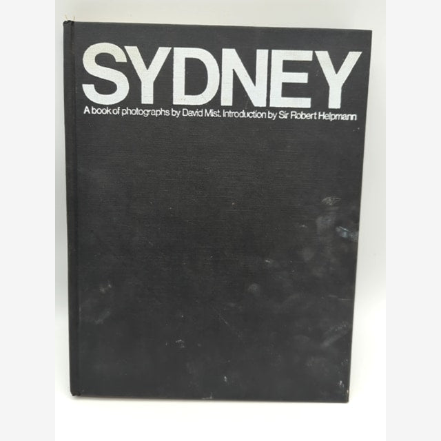 Sydney: A Book of Photographs by David Mist (Hardcover, 1969) Photographers by David Mist book cover