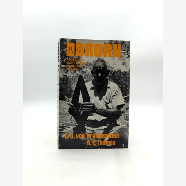 Taruru by Thomas & Brandenstein Hardcover 1974 Aboriginal Njangumarda Dreamtime by A P Thomas C G Brandenstein book cover