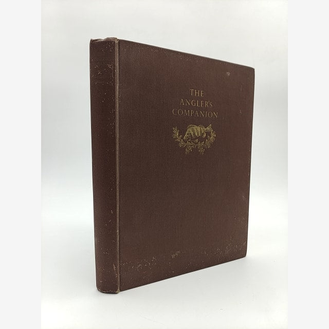 The Angler's Companion by Bernard Venables (Hardcover, 1959) Natural History by Bernard Venables book cover