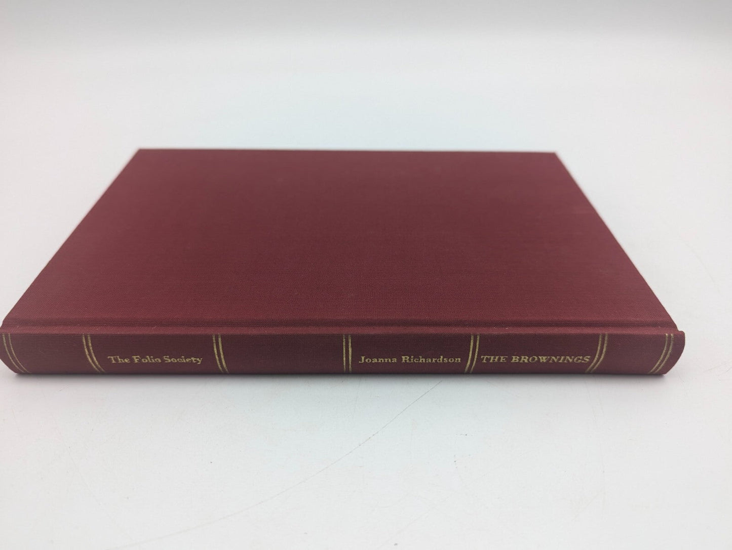 The Brownings by Joanna Richardson Folio Society hardback slipcase biography by Joanna Richardson — photo 4